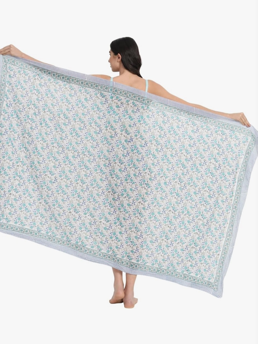 Swimsuit Beach Sarong Coverup One Size fits all - Picture 3 of 4